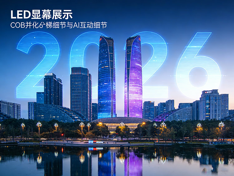 小間距已過時？2026成都LED顯示屏新趨勢：COB封裝+AI互動如何顛覆視覺體驗